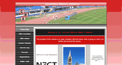Desktop Screenshot of canterburymastersathletics.org.nz